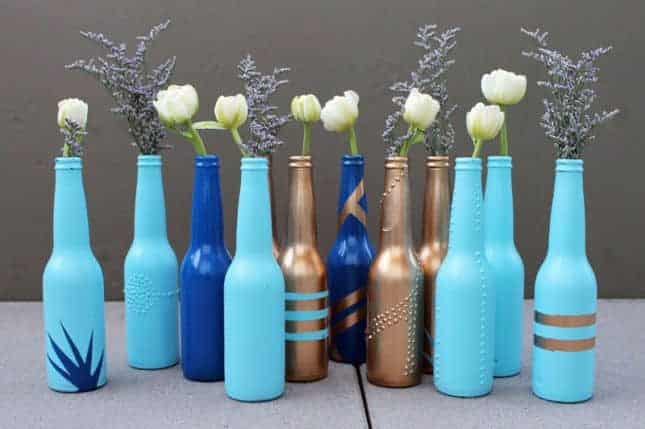 glass bottle Spray Coating